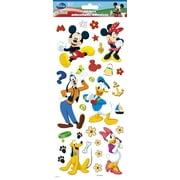 Mickey & Friends Paper Craft 5.5" x 12 Sticker - Clear