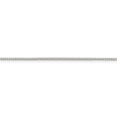 thumbnail image 2 of 925 Sterling Silver 1.1mm Box Chain Necklace Pendant Charm, 2 of 9