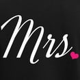 thumbnail image 3 of CafePress - Mrs. Women's Dark Pajamas - Women's Short Sleeve Print T-Shirt and Pants Dark Cotton Pajama Set, 3 of 7