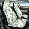 thumbnail image 4 of POLERO Cactus Print Waterproof Front Seat Cover for Automotive, Polyester Easy to Install Vehicle Seat Covers Car, 4 of 9