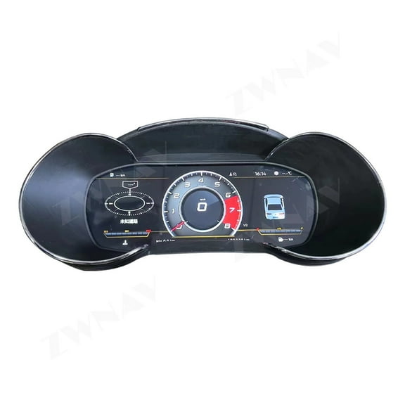 ZWNAV 12.3 inch car LCD digital instrument panel instrument cluster speedometer suitable for Audi A3 2014-2020