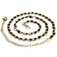 thumbnail image 2 of SmartBy Waist Belt Beads Decoration Adjustable Faux Pearl Dress Waist Belt for Women, 2 of 7