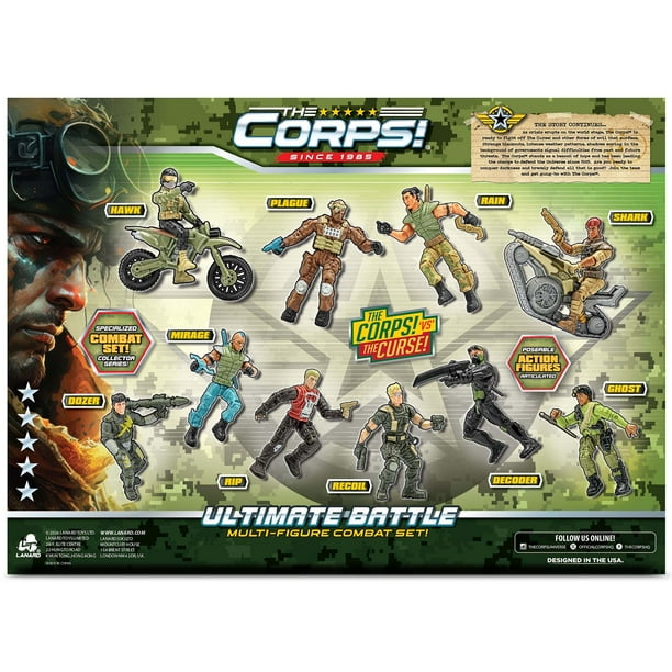 Lanard Corps! 12 Pack - Character sets for department stores