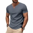 thumbnail image 5 of UV Shirts for Men Long Sleeve Outdoor Fishing Hiking Tees Mens T Shirts Short Sleeve Shirt Neck Basic Tshirt, 5 of 9