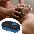 thumbnail image 6 of Serenable Head Scalp Comb Handheld Head Scrubber for Men Women Portable Scalp Massager Black and Blue, 6 of 9