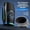 black, variant on Professional Electric Hand Massager with Air Compression and Heat, Cordless Palm and Finger Wellness Device with Multi-Level Intensity, Portable Rechargeable Tool for Deep Tissue Comfort
