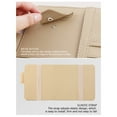 thumbnail image 5 of 1 Pc Car Visor Organizer — 5.9in x 12.2in, Leather Multi-function Storage Bag for Glasses, Cards & Documents(), 5 of 6