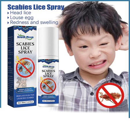 Family Size Lice Kills For Kids & Adults, Easy Use Lice Spray Kills Head Lice, Eggs, Super Lice On Contact 30ml For Home