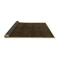 thumbnail image 2 of Ahgly Company Indoor Rectangle Abstract Brown Modern Area Rugs, 4' x 6', 2 of 4