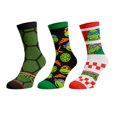 thumbnail image 1 of Teenage Mutant Ninja Turtles Chaussettes Crew à Thème 3 Paires, 1 of 7