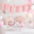 thumbnail image 6 of Dalrosia Large Bow Garland Banners for Coquette Birthday Party Decorations-Bow Themed Birthday Decor for Baby Shower Bridal Shower Bachelorette Party Wedding Favors Supplies, 6 of 8