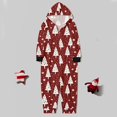 Family Matching Outfits Cute Christmas Pajamas Parent Child Siamese