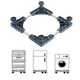 thumbnail image 1 of ¡Ofertas relámpago! Estante de almacenamiento Huayishang, artículos esenciales de cocina, liquidación, base para lavadora, refrigerador de acero inoxidable, base ajustable para lavadora y secadora,, 1 of 7