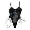 thumbnail image 3 of uublik Lingerie Set for Women Sexy Naughty Babydoll Plus Size Lace Sexy Naughty Bodysuit, 3 of 5