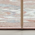 thumbnail image 4 of Allure Traditional 5' x 7' Pink and Gray Polypropylene Indoor Area Rug, 4 of 9