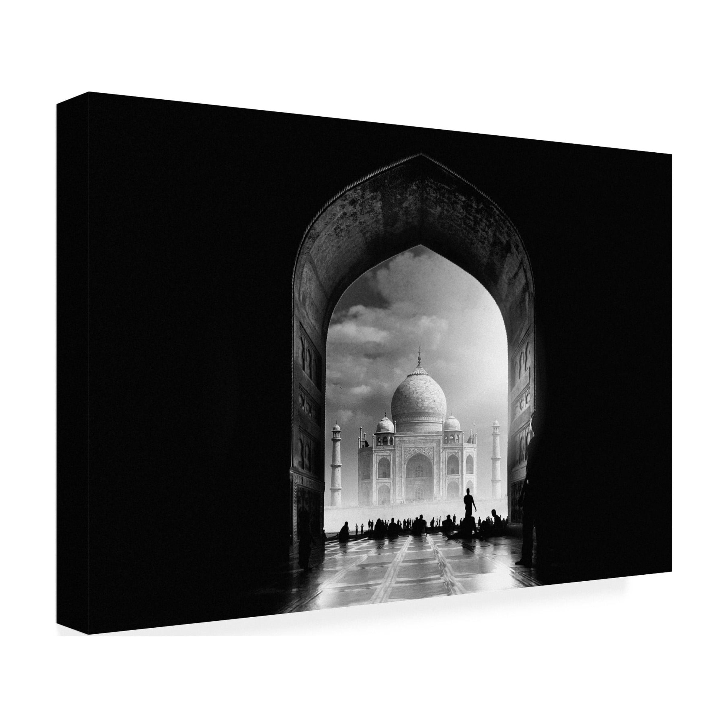Hussain Buhligaha 'Taj Mahal' Canvas Art
