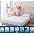 thumbnail image 3 of Premium Cotton Terry Waterproof Mattress Protector – King Size Ultra-Soft, Breathable & Noiseless Cover, Machine Washable, Deep Pocket Fits Up to 22” for Secure Comfort & Protection, 3 of 4
