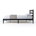 thumbnail image 4 of Camaflexi Mid-Century Full Size Platform Bed - Black Finish, 4 of 7