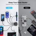 thumbnail image 4 of Cargador rápido USB C BREEKET Estación de carga de 6 puertos GaN de 100 W, 4 of 8