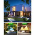 thumbnail image 2 of Paquete de foco solar para exteriores, 30 lámparas solares LED, reflector solar ajustable IP67 a prueba de agua con panel solar, iluminación solar para exteriores de 180 ° para jardín, camino al aire, 2 of 5