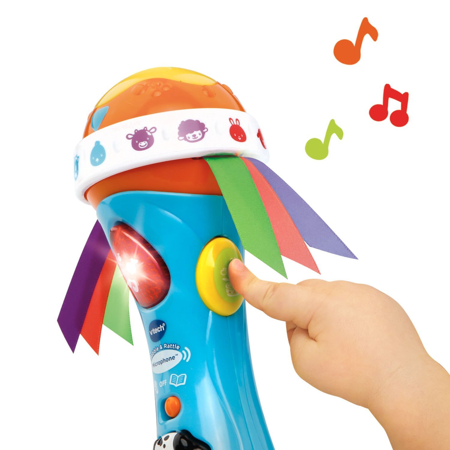 vtech baby babble and rattle microphone