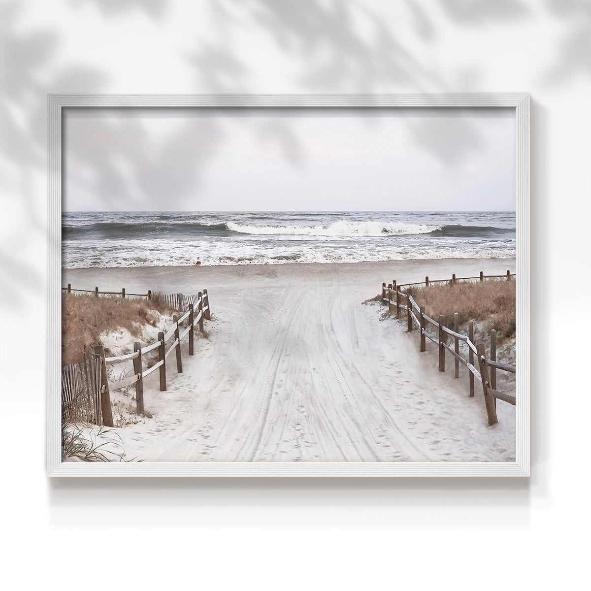 OBX Path by Natalie Carpentieri - Restickable Framed Giclée Print