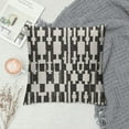 thumbnail image 2 of COMIO  Crystal Boho Pillow Cover, Black and White, 2 of 5