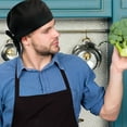 thumbnail image 3 of WHAMVOX  9 Pcs Uniform Hat Restaurant Chef Men and Women Man, 3 of 8