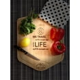 thumbnail image 2 of Trailersphere Cutting Board GCCBD05 Counter Top Use; Brown; Bamboo; With Juice Groove And Handle; With English Language Packaging; Day, 2 of 5