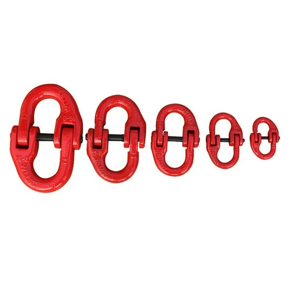 Small Size Load Weight 1.12T, 2T,3.15T,5.3T Butterfly Shaped Crane Lifting Clamp, Double Ring Chain Connection Hoisting Buckle ,Easy to Operate