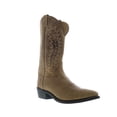 thumbnail image 2 of Old West Western Boots Mens Round Reinforced Leather Tan Fry OW2038, 2 of 8