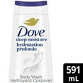 thumbnail image 2 of Dove Body Wash Deep Moisture 24hr Moisturizing Skin Cleanser for Lotion-Soft Skin, 2 of 7