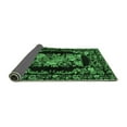 thumbnail image 2 of Ahgly Company Indoor Square Medallion Emerald Green French Area Rugs, 7' Square, 2 of 4