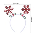 thumbnail image 2 of unbranded Xmas Crown Winter Headband Assorted Color Felt Abs Paper Party Accessory For New Year Celebration 4Pcs, 2 of 8