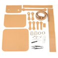 thumbnail image 1 of Guardurnaity Bolso de cuero para mujer de costura de bricolaje que hace el bolso completo del kit Bolsas de mensajero y de hombro Caqui, 1 of 1