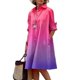 thumbnail image 1 of Vestido Zhyaj estilo boho maxi rosa 2025 primavera-verano para mujer, 1 of 6