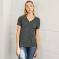 thumbnail image 5 of 6 Pack: BELLA+CANVAS Short Sleeve Women's V-Neck T-Shirt, 5 of 5