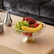 thumbnail image 1 of Cesta de frutas de alambre metálico, soporte decorativo para verduras y pan, bandeja redonda para frutas, ideal para fiestas, sala de estar, jardín o M, 1 of 8