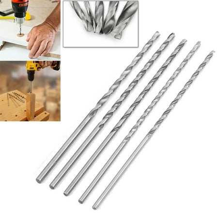 

5X 300mm 2/3/3.5/4/5mm Hss 160mm Extra Long Drill Bits Set Tool Metal Drilling