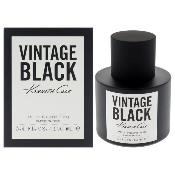 Kenneth Cole Vintage Black de Kenneth Cole para hombre - EDT en spray de 3,4 oz Kenneth Cole Model