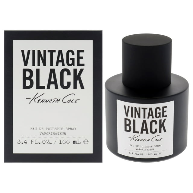 Kenneth Cole Vintage Black de Kenneth Cole para hombre - EDT en spray de 3,4 oz Kenneth Cole Model