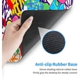 thumbnail image 3 of XL Large Gaming Mouse Pad, Extended Keyboard Pad for Women with Stitched Edge, Non-Slip Waterproof Full Big Long Mousepad for Laptop Computer for Office Decor (Abstract Urban Graffiti, 31.5 X 11.8 In), 3 of 6