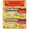 Oscar Mayer Deli Fresh: Oven Roasted Shaved 98% Fat Free 2 Pack Singles Chicken Breast, 4.6 oz