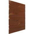 thumbnail image 2 of 19 5/8"W x 19 5/8"H Thompson EnduraWall Decorative 3D Wall Panel, Bright Coat Copper (Covers 2.67 Sq. Ft.), 2 of 6