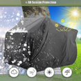 thumbnail image 5 of Funda para ATV, resistente al agua, funda de almacenamiento para exteriores con dobladillo elástico, para Kawasaki, Arctic Cat, Honda, Polaris, Yamaha, para todo tipo de clima, 4 unidades, 5 of 5