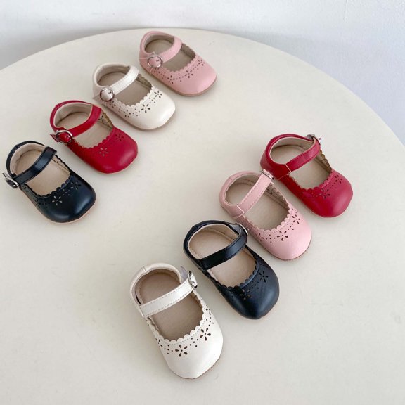 YHAJDS Infant Casual Flats Solid Color Soft Sole Breathable Pre Walking Shoes for Baby Boy Girl