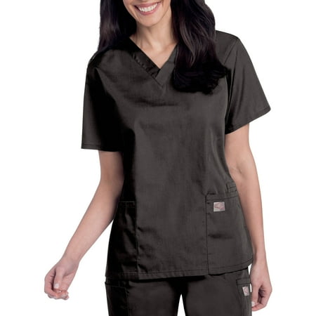 - Women's ScrubZone V-Neck Short Sleeve Scrub Top