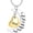 Dad, variant on Urn Necklace for Women Men-I Love You To The Moon and Back-Stainless Steel Cremation Jewelry for Human Ashes