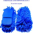 thumbnail image 5 of Bamboohart Microfiber Car Wash Sponge-Non Scratch Sponges-Two Sided Chenille Microfiber Wash Sponge-Microfiber Wash Mitt for Cars  Trucks  SUVs  Boats RVs- 4pack, 5 of 5