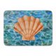 thumbnail image 1 of Alfombrilla de baño Treasures Scallop y Water 19 H x 27 W multicolor Caroline's Treasures, 1 of 1